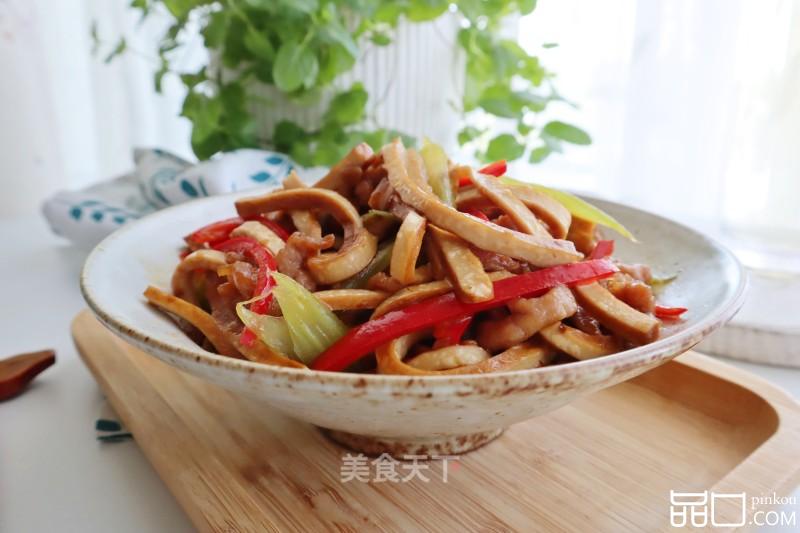 肉丝炒香干