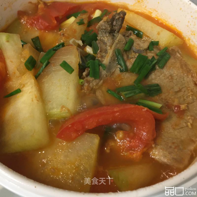 大排西红柿烧冬瓜