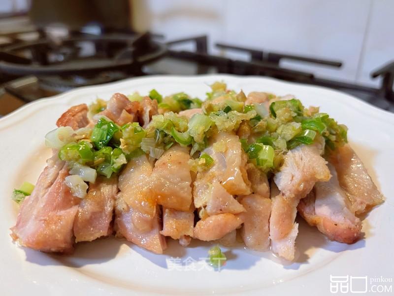 姜葱烤鸡扒