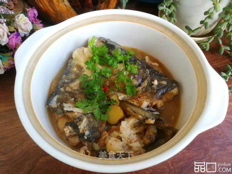 红烧鲢鱼