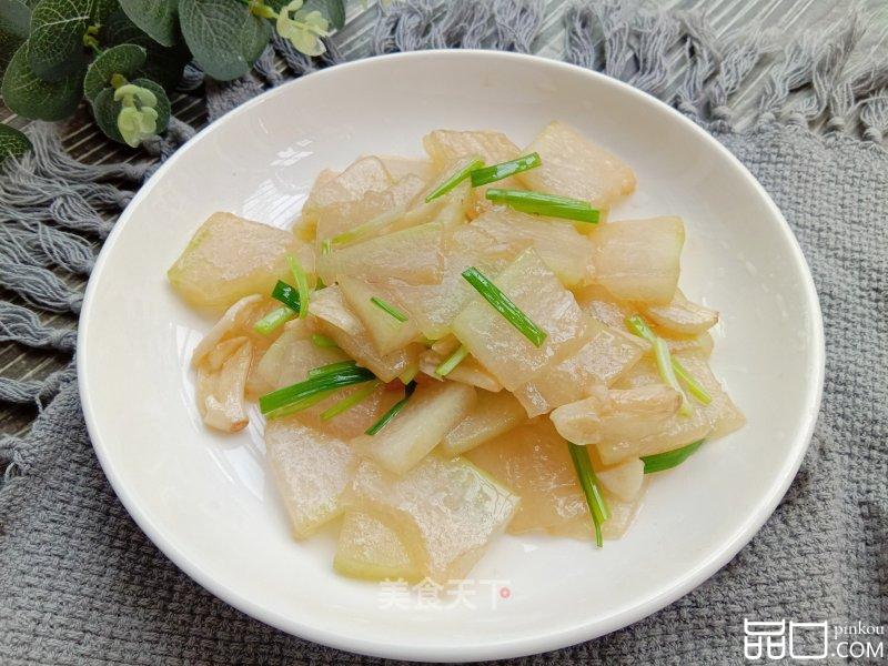 清炒冬瓜片