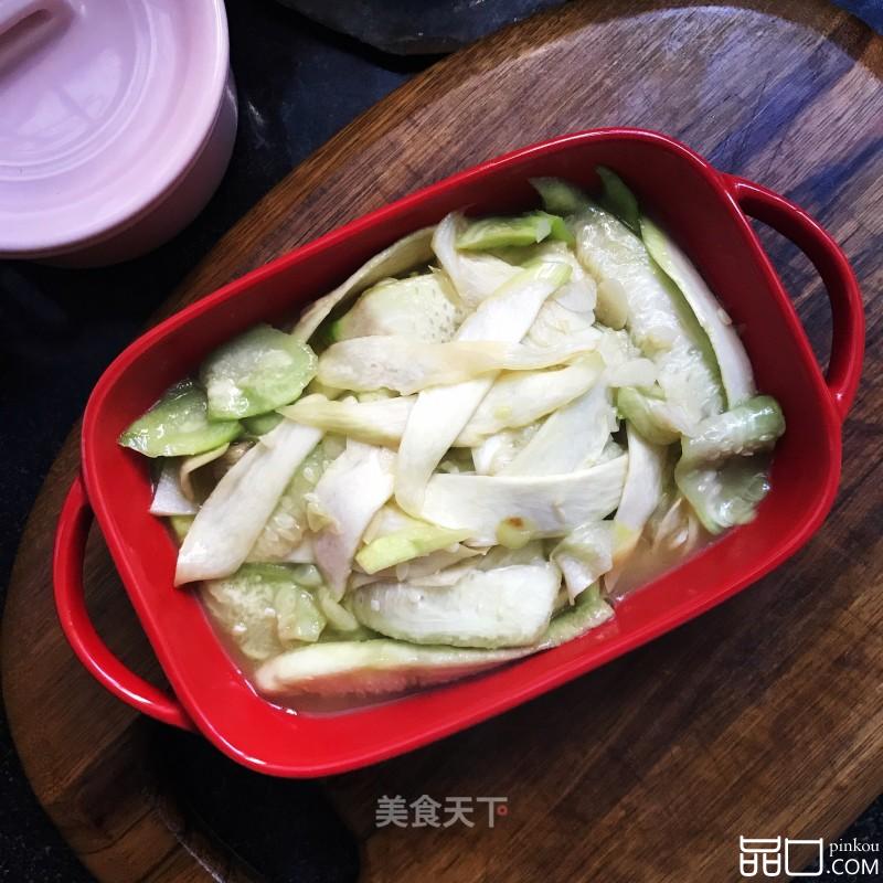 丝瓜炒茭白