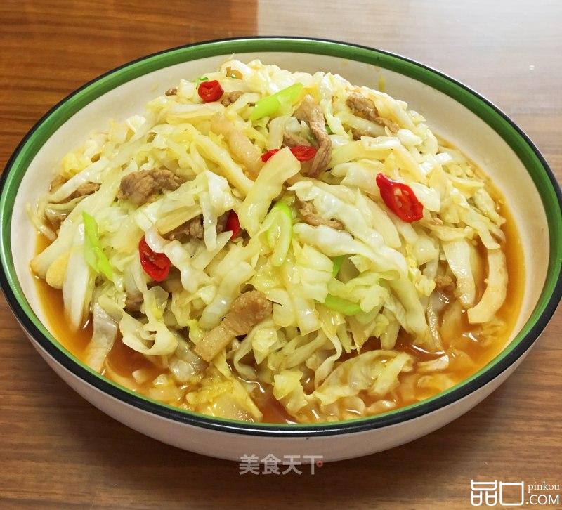包菜肉丝