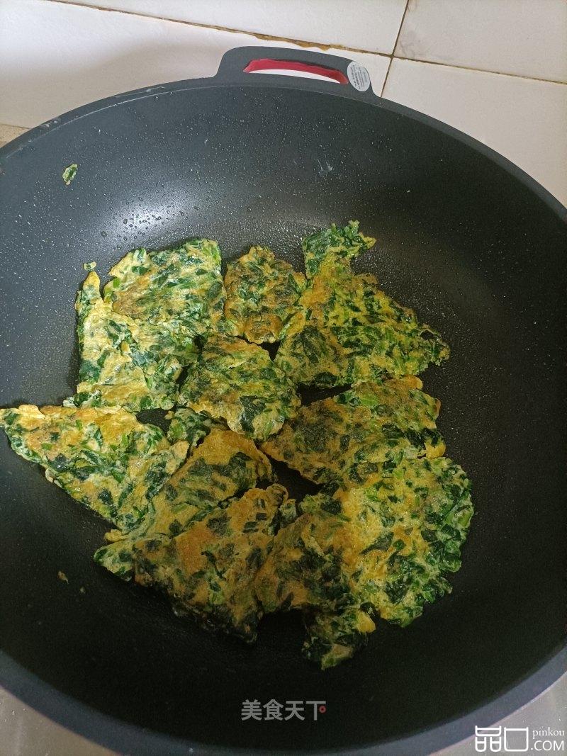 菠菜煎蛋