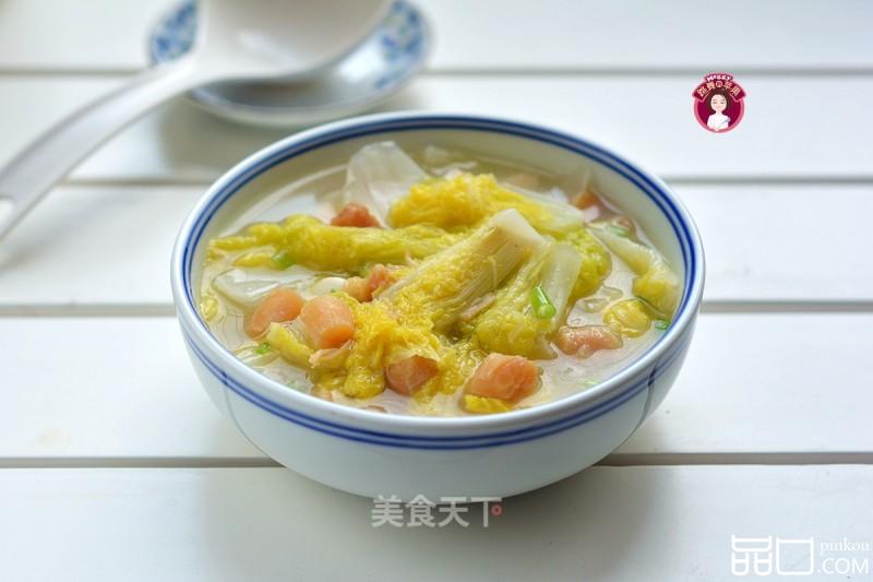 干贝娃娃菜
