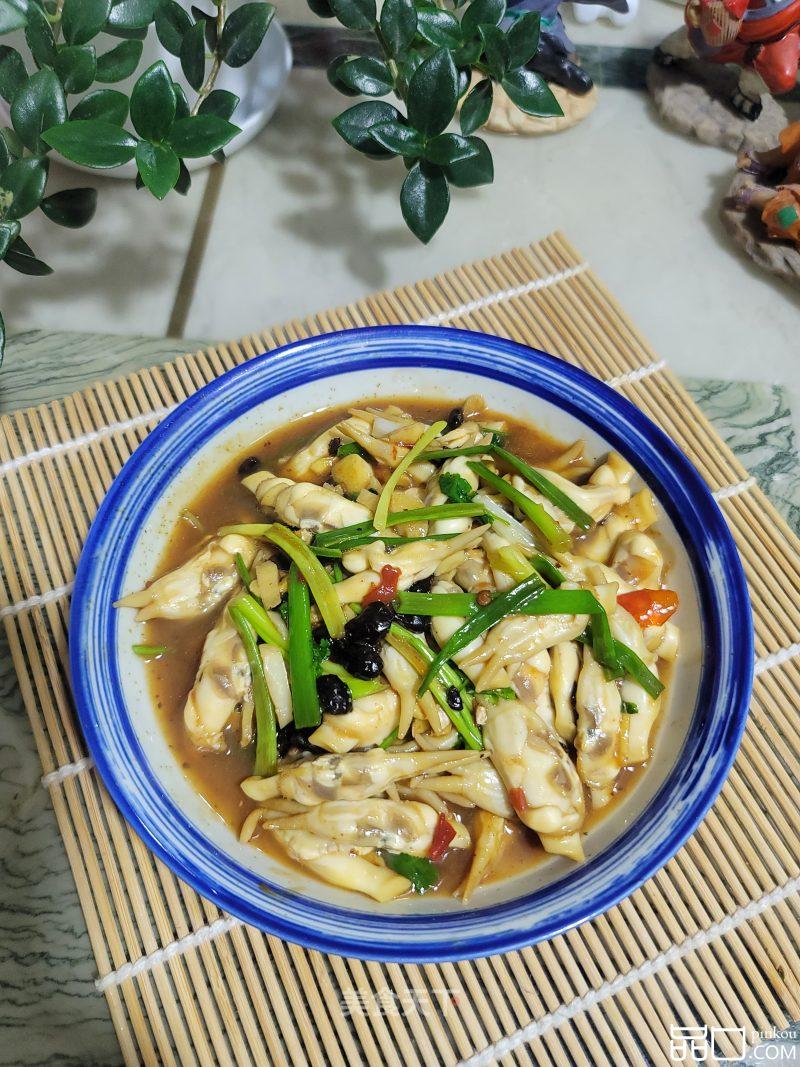 炒蛏子
