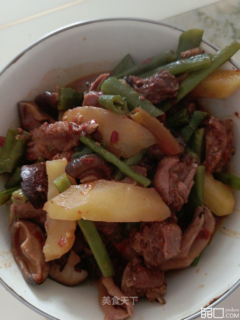 香菇青椒鸭