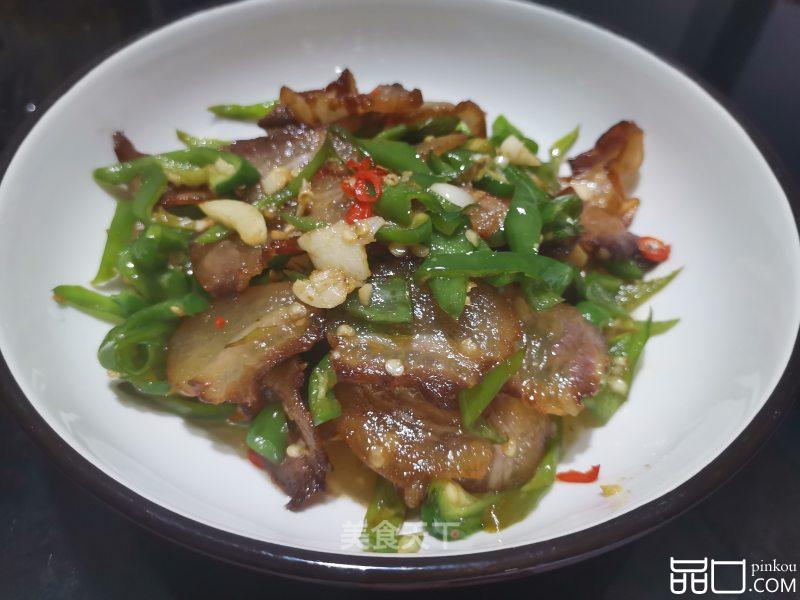 酱汁五花肉炒青椒