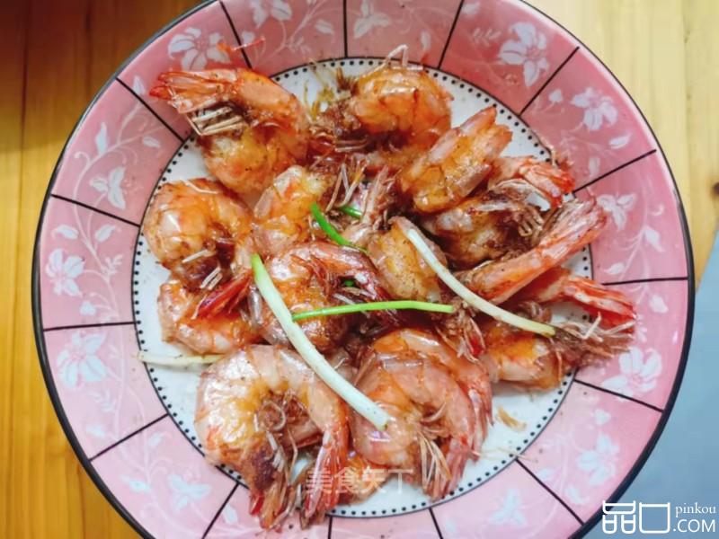 #换个口味吧！#家常油炸大虾