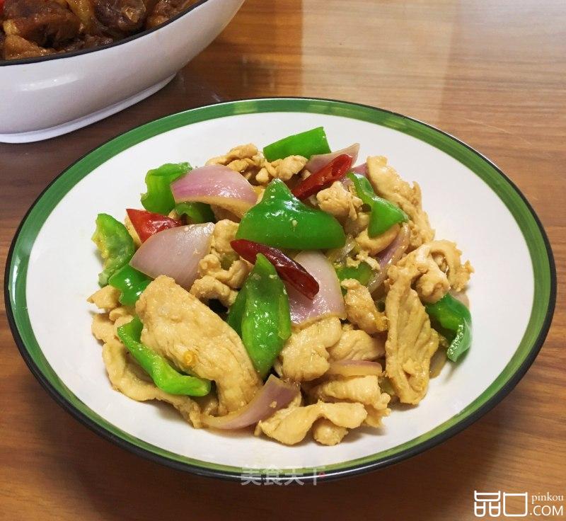 青椒炒鸡胸肉