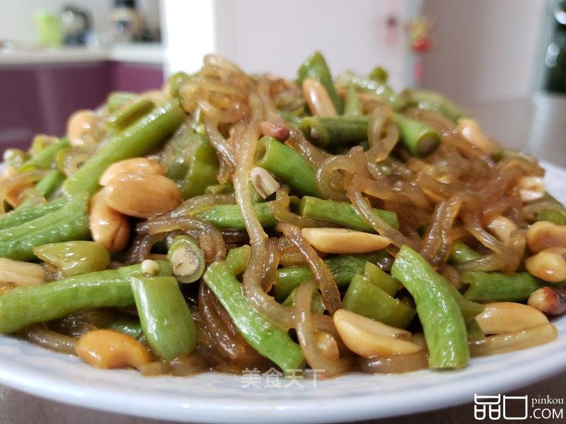 豇豆炒粉条