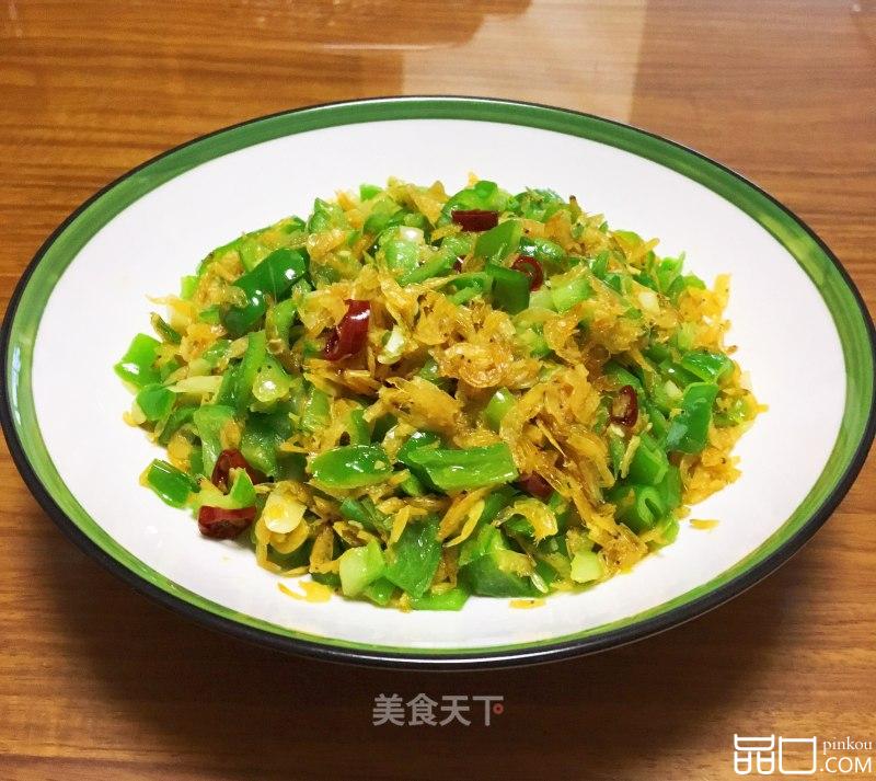 虾皮青椒丁