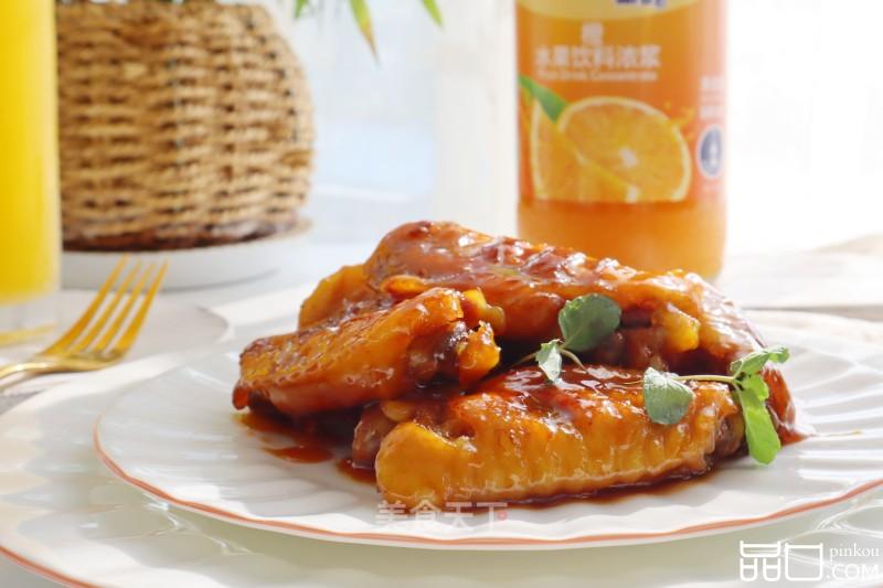零基础巨好吃❗️超简单的橙汁鸡翅❗️孩子最爱的宴客大菜，在家轻松搞定