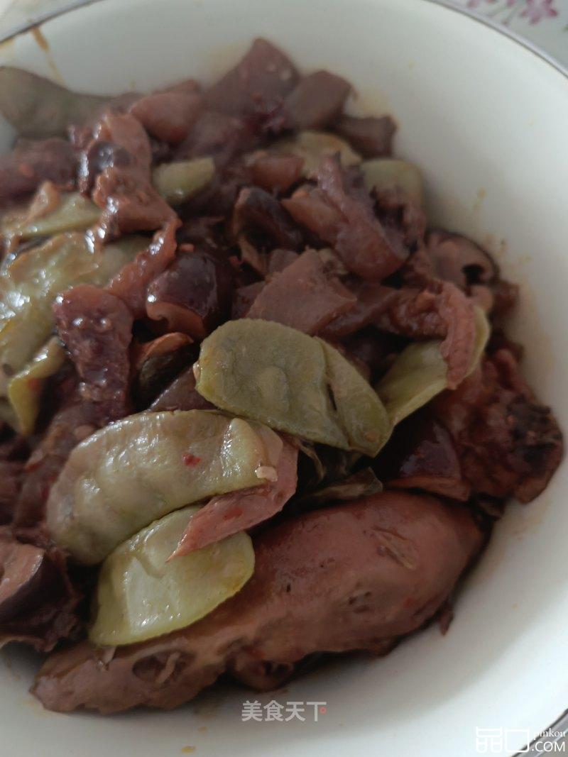 扁豆烧鸭