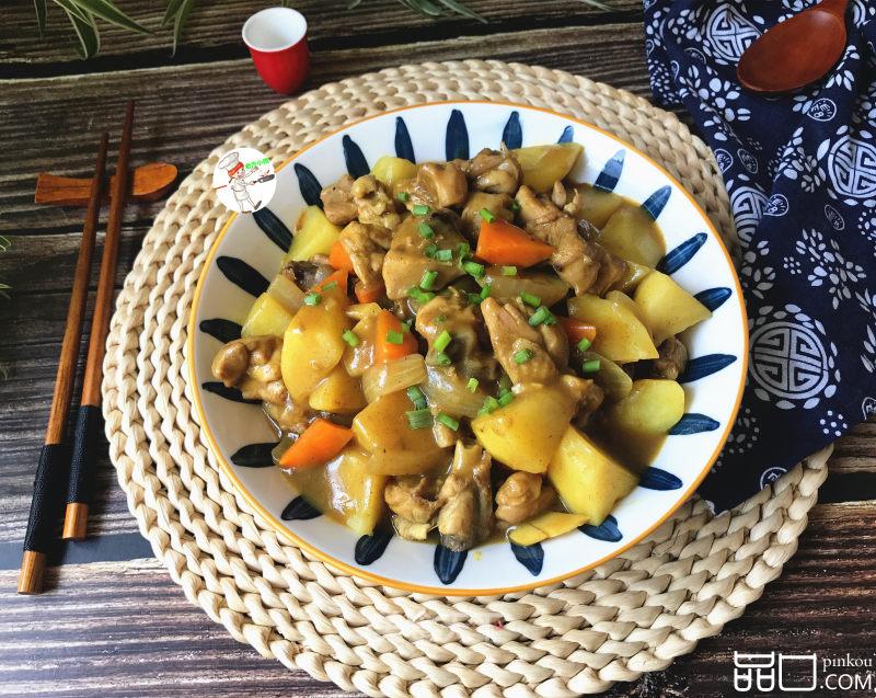 咖喱鸡腿炖土豆
