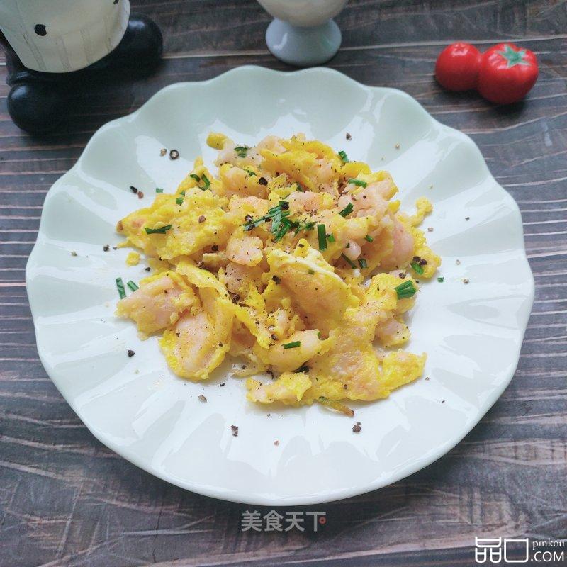虾滑炒鸡蛋