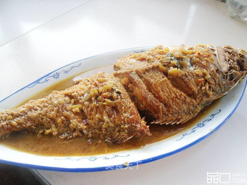 煎焖黄鱼