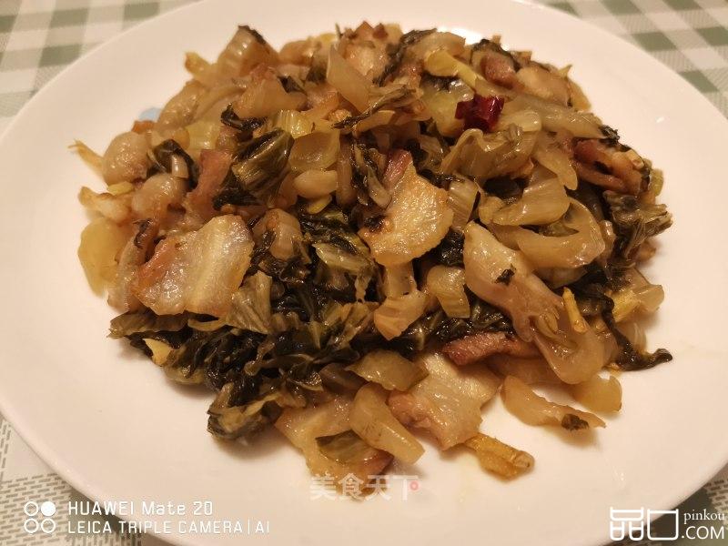 五花肉炒酸菜