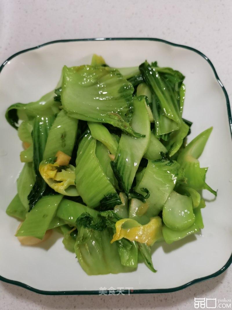蚝油炒芥菜
