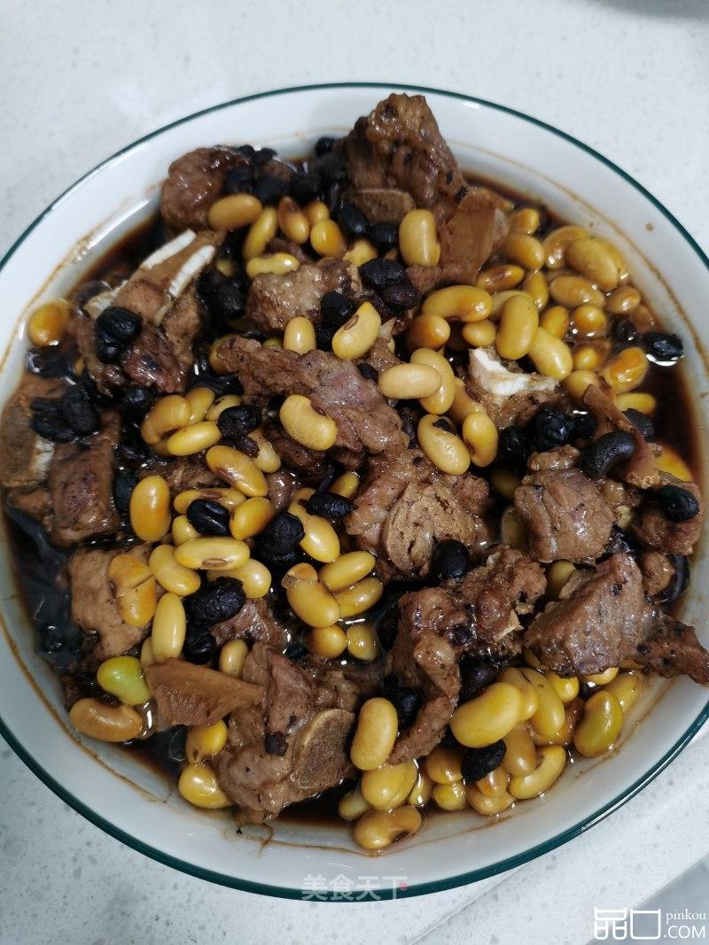 毛豆豆豉蒸排骨
