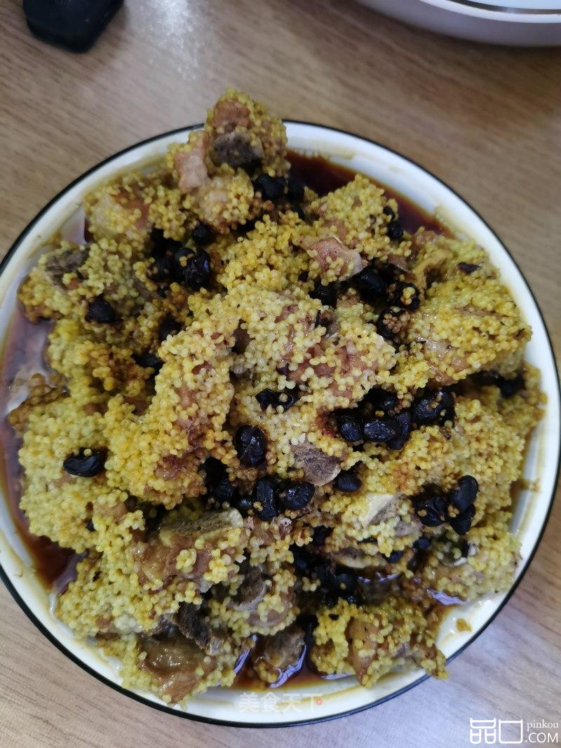 小米豆豉蒸排骨