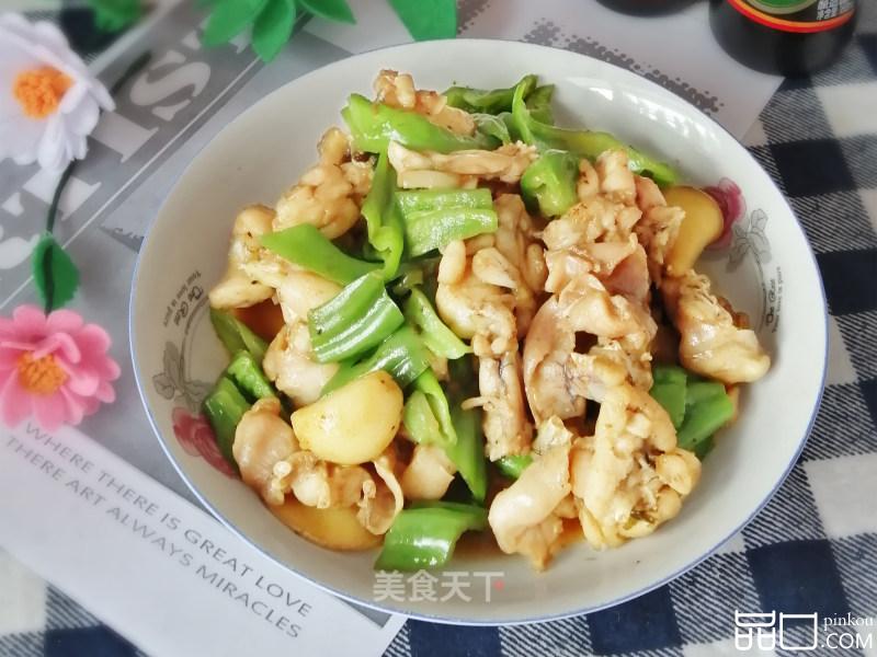 青椒炒牛蛙
