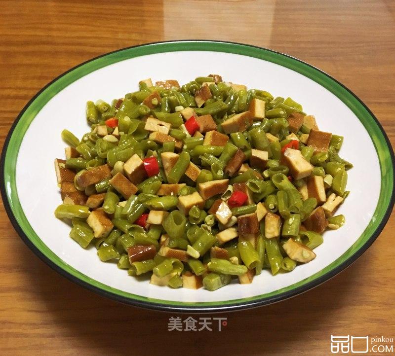 香干炒酸豆角