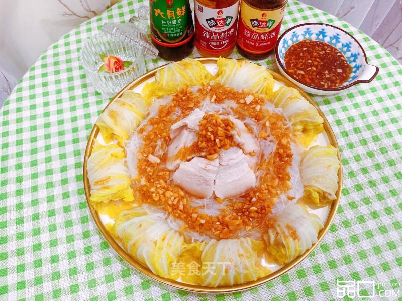 蒜泥三白——白玉卷、白粉丝、白肉