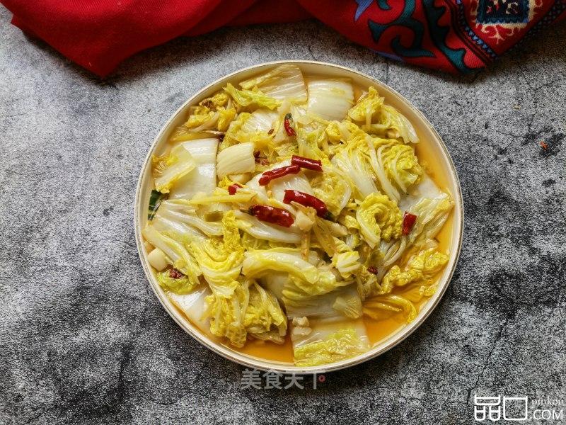 蒜蓉辣椒炒娃娃菜