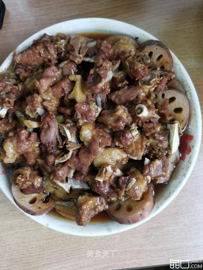 金针菇莲藕蒸排骨