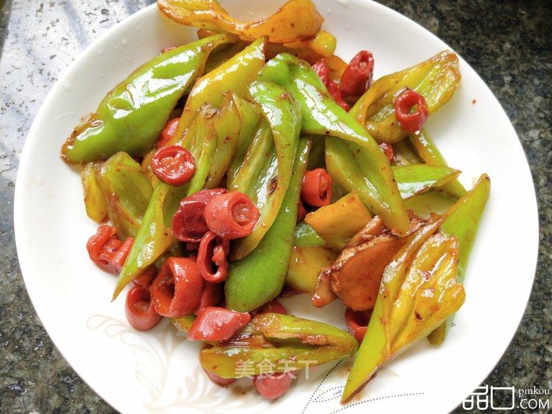 青椒炒糟小肠