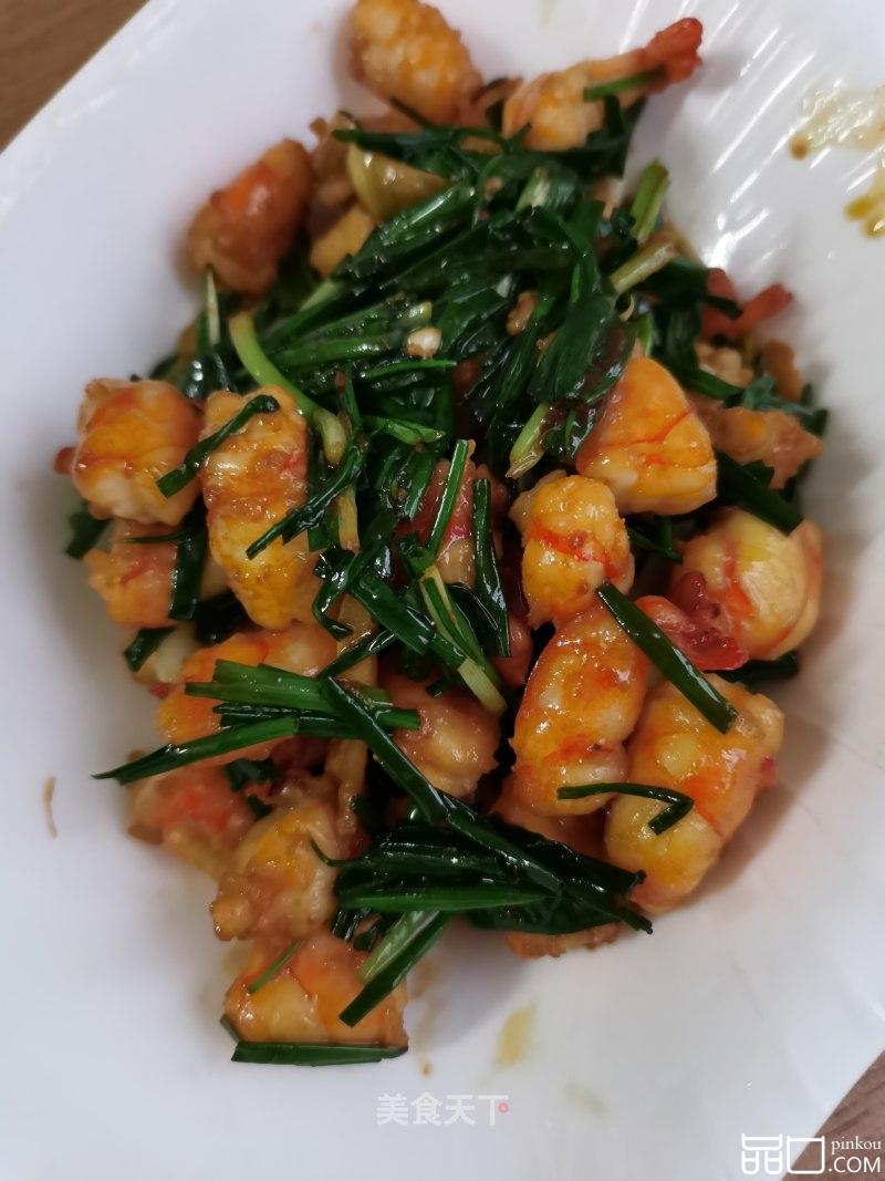 葱姜炒虾仁