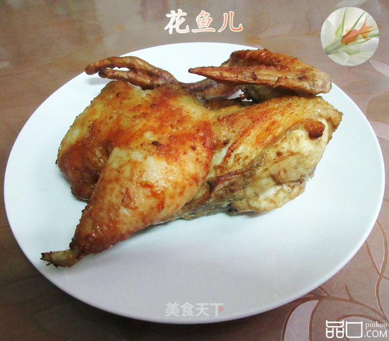 【空气炸锅版】盐焗三黄鸡