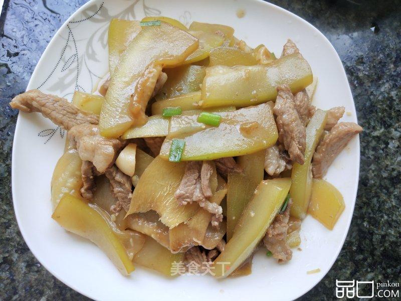 肉丝炒胡瓜