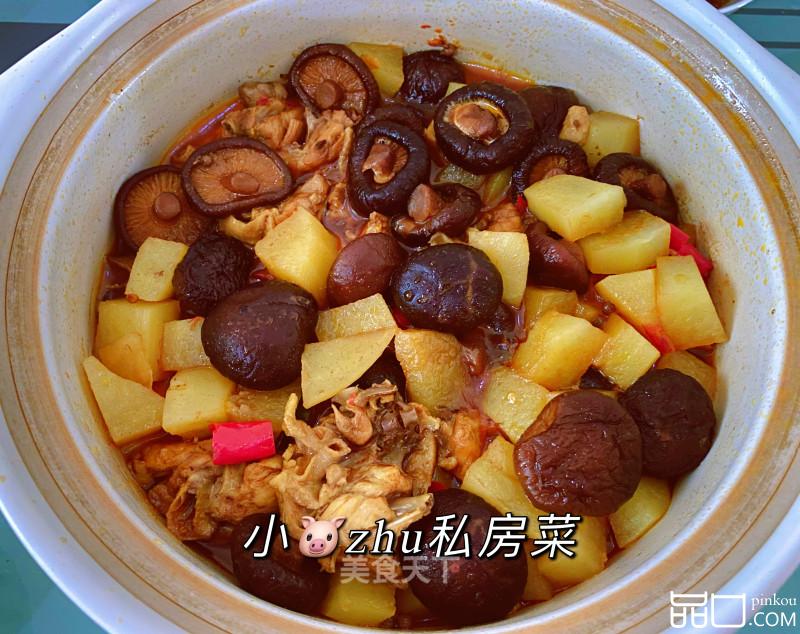 香菇土豆炖鸡