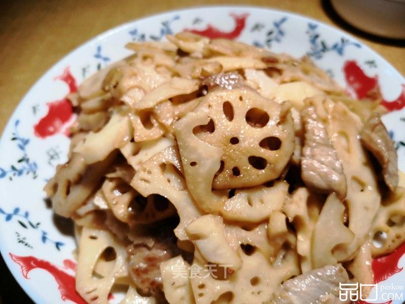 藕片炒肉