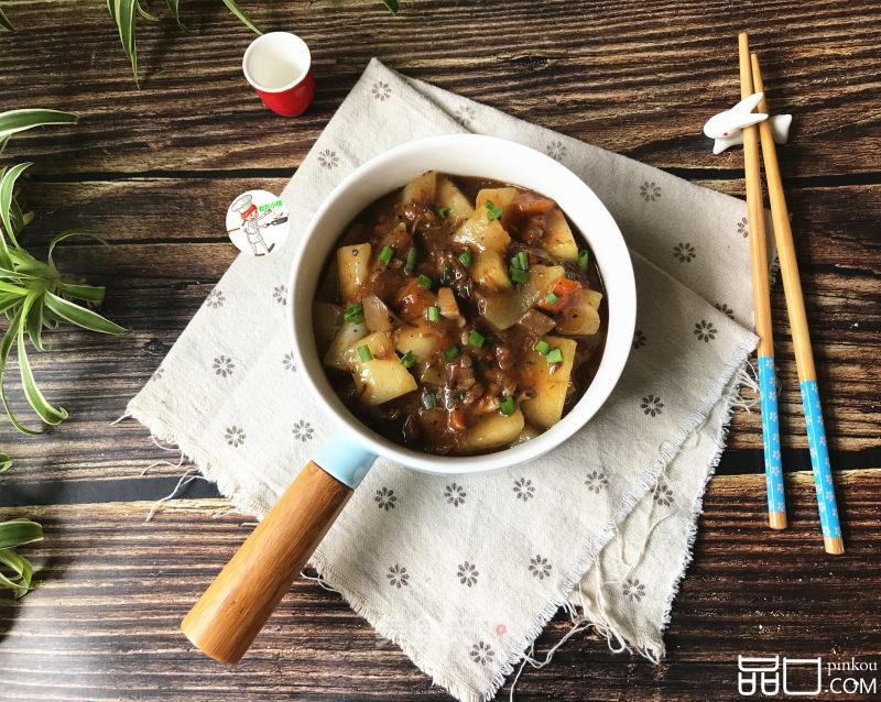 黑椒牛肉烩冬瓜