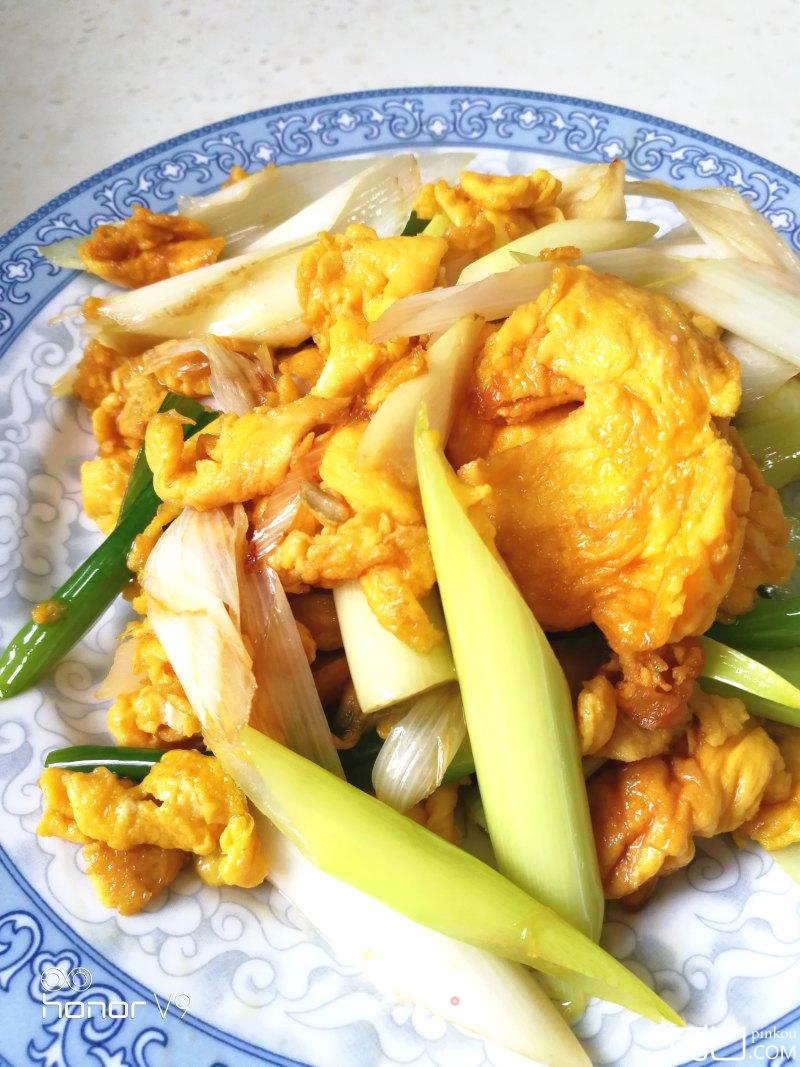 大葱炒鸡蛋
