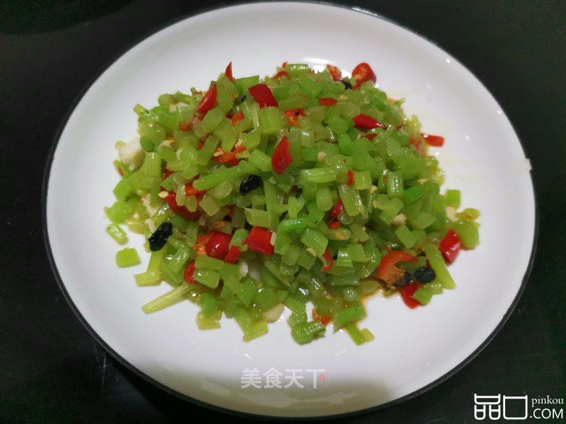 豆豉辣椒炒苋菜梗
