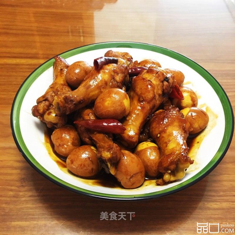 鸡翅根烧鹌鹑蛋
