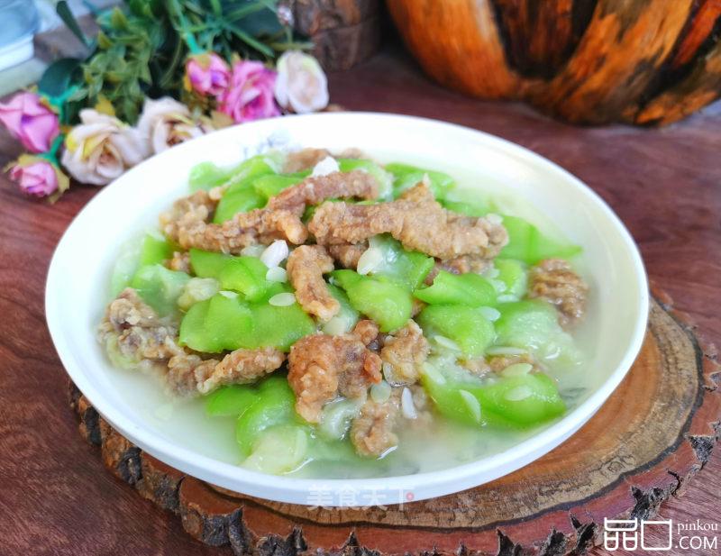 丝瓜炖小酥肉