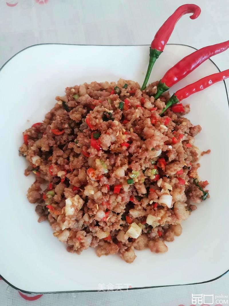辣椒炒肉末
