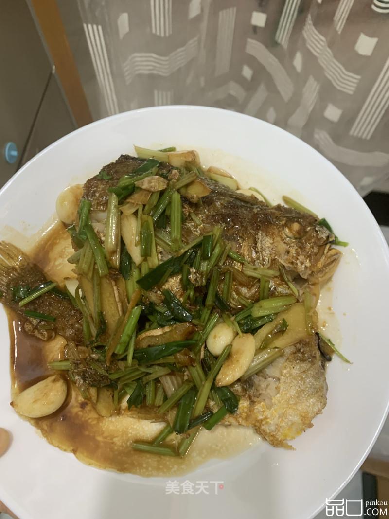 香煎黄鱼
