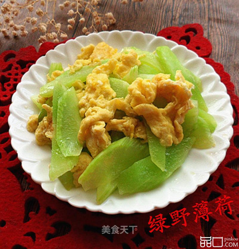鸡蛋——鸡蛋炒莴笋