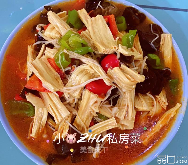 腐竹烧黑木耳