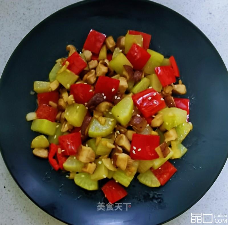 香菇炒笋丁