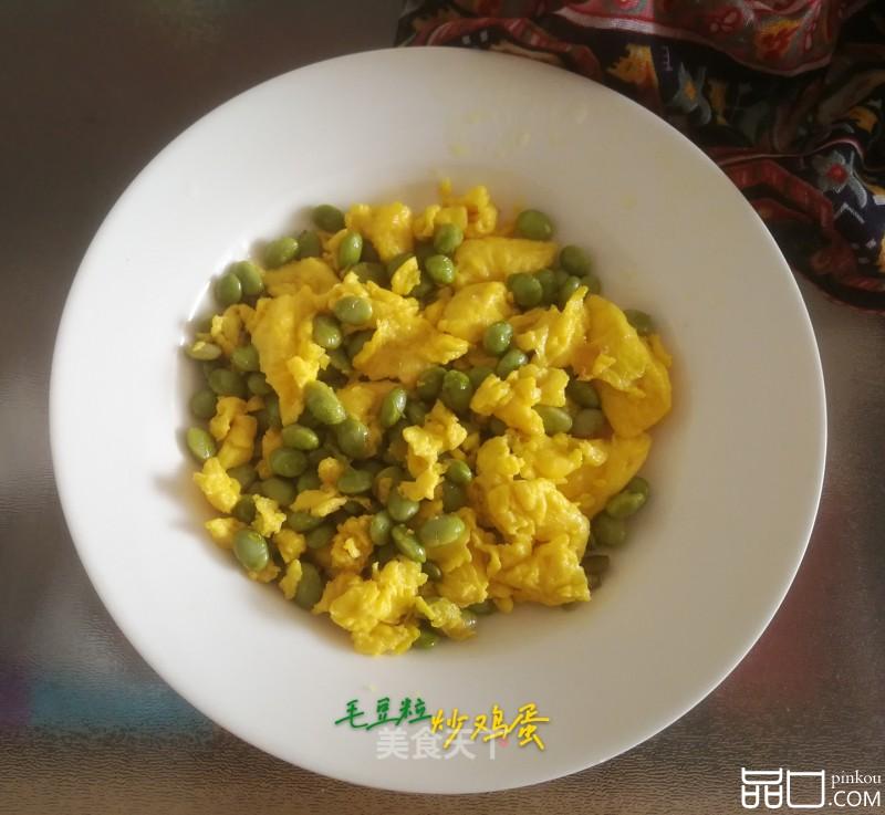 毛豆粒儿炒鸡蛋
