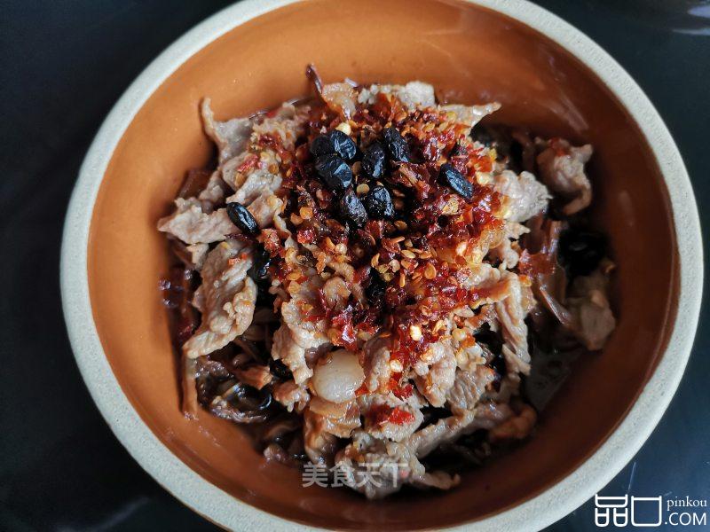 干豆角蒸肉