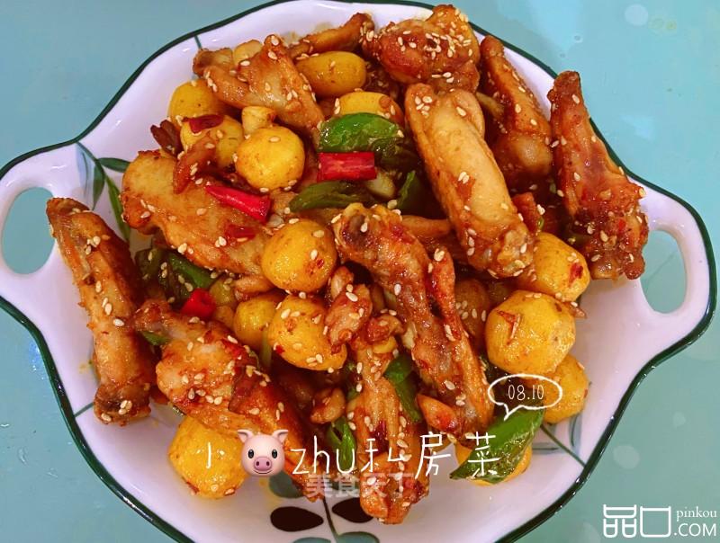 干锅鸡翅土豆