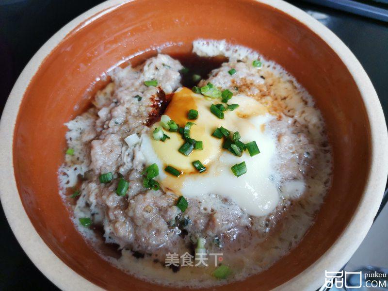 鸡蛋肉饼羹